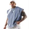 Aixdir Men's Blue Sleeveless Gym Tank Top view 1