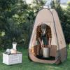 VNABO Thicken Portable Dressing Room Pop Up Shower Privacy Tent Spacious Dressing Changing Room with Carrying Bag for Toilet Camping Biking Beach Premium view 3