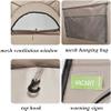 VNABO Thicken Portable Dressing Room Pop Up Shower Privacy Tent Spacious Dressing Changing Room with Carrying Bag for Toilet Camping Biking Beach Premium view 4