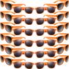 MIAHART 24 Pack Kids Sunglasses Party Glasses Bulk Goody Bag Fillers for Boys and Girls Birthday Party Summer Party Supplies, Orange view 1