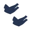 PFFY 2 Pairs UV Protection Cooling Arm Sleeves for Men and Women UPF 50 Sun Sleeve Blue*2 view 1