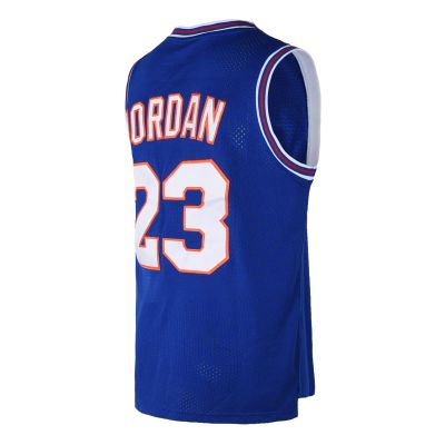 Rxiqeub Youth Basketball Jersey 90s Space Movie Jersey for Kids, Boy and Girl Shirts for School, Gift for Kids Blue XL