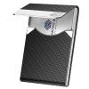DMFLY Business Card Holder with Ultra Slim Design, Business Card Case with Premium PU Leather, Suit Pocket Metal Card Holder for Women/Men, Magnetic Closure Quick Access Cards, Small and Easy to Carry view 1