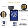 VERANI Jersey Frame Display Case - Football Jersey Shadow Box - Jersey Display Frame with Acrylic Door and Metal Hanger for Baseball Basketball Soccer Hockey Sport Shirt and Uniform,Black view 3