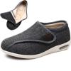 DHIJUPNG Womens Men Stylish Diabetic Shoes,Winter Plush Orthopedics Wide Feet Swollen Shoes Adjusting Soft Comfortable Diabetic Sneaker Warm Walking Shoes,Men 5/Women 6 view 1
