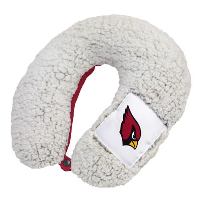 Logo Brands Arizona Cardinals Frosty Sherpa Neck Pillow