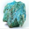 206 Gram 7.3 Ounce Spiderweb Turquoise Silica Quartz CABOCHON Rough CS377 view 3