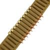 50 Rounds 556/762 Shell Holder Belt for 308 Cal. 30-30 30-06 .762 Shell Bandolier Cartridge Belt Carrier Tactical Hunting Shooting Accessory Khaki view 3