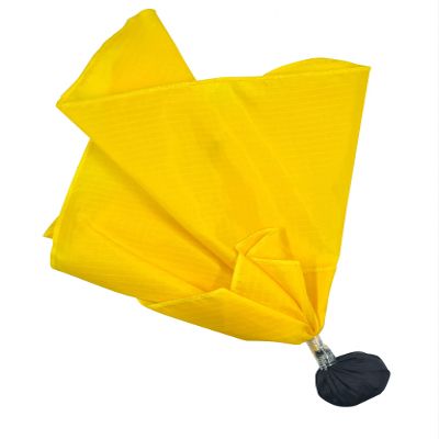Great Call Athletics | Professional Football Penalty Flag | Referee Lacrosse Official | Elite Officials Choice! (Gold w/Black Ball)