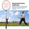 Badminton Accessory, Carbon Alloy Badminton Rackets Integrated Low Wind, with Storage Bag, for Competition view 3