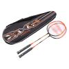 Badminton Accessory, Carbon Alloy Badminton Rackets Integrated Low Wind, with Storage Bag, for Competition view 4