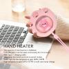 DAUERHAFT Electric Hand Warmer Cat Shape Portable Hand Heater with Built-in Light for School Practical Delicate Use view 3