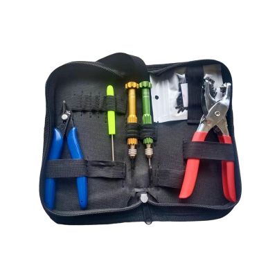 Tachiuwa Starting Stringing Clamp Tool Kit, Stringing Machine Tools, with Storage Bag, Badminton, Racket Pliers for Accessories Tennis Sports