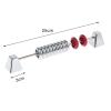 DYNWAVE 2X Shuffleboard Score Keeper Referee Gear Metal Bead Score System Foosball Snooker Billiard Score Board for Snooker Game Shuffleboard Tables view 4