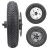 8.5 Inch Rear Wheel, Durable Hollow Tire Replacement Set with 120MM Disc Brake, Electric Scooter Wheel for Skateboard Enthusiasts and Commuters view 3