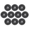 Dilwe 10pcs Nylon Iron Fitness Bearing Pulley,Cable Pulley Wheel,Home Gym Attachments Exercise Accessory (90mm) view 2