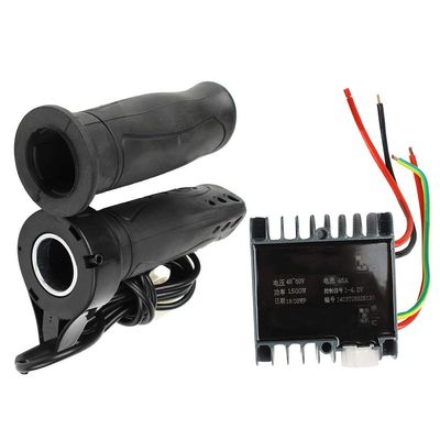 Dilwe Electric Brushed Controller,1500W Motor Brushed Controller Box for Electric Scooter Tricycle