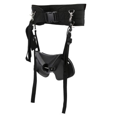 Dilwe Fishing Fighting Belt, Fishing Pole Fixing Belt Fighting Belt Waist Rod Support Holder