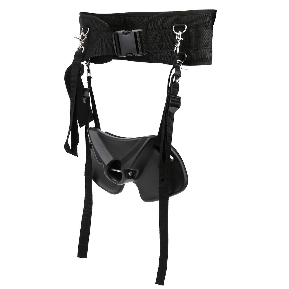 Dilwe Fishing Fighting Belt, Fishing Pole Fixing Belt Fighting Belt Waist Rod Support Holder