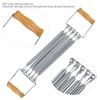 Spring Chest Expander, Hand Arm Pull Muscle Exerciser with 5 Springs Fitness Chest Expander Exercise Equipment, for Men Women Home Gym Workout view 3
