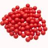 100 Rounds .50 Cal Solid Plastic Paintballs, 50 Cal. Nylon Balls for Training and Target Practice (Red) view 1