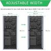 NEXT STATION Gun Safe Door Organizer,Molle Gun Safe Door Panel Organizer with Pistol Holder Mag Pouch, Fit Door Panel Width 18.5 to 24.5inch,Gun Safe Accessories Storage(18W*46.5H inch) (Molle Design) view 2