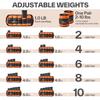 Adjustable Ankle Weights, 4.6 kg Sportneer 1 Pair Wrist Weights Arm Leg Weight Straps Equipment for Indoor Outdoor for Fitness, Walking, Jogging, Workout, 5 lb Per Ankle 10 lb Per Pair view 4