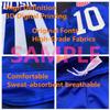 Customize Kid's Soccer Jersey Football Uniforms Custom with Any Name Number Youths/Boys(7-9years) 22-23-blue view 2
