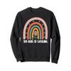 100 Days of Growing Funny Rainbow 100 Days of School Sweatshirt view 1