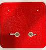 BBI LTD Wrestler Belt Wall Mount Real Leather Wall Hanger Red Color view 1