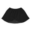 Freebily Kids Girls Chiffon Wrap Dance Skirt Ballet Dance Pull On Skirt Gymnastic Training Dancewear Black 2-6 Years view 1