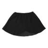 Freebily Kids Girls Chiffon Wrap Dance Skirt Ballet Dance Pull On Skirt Gymnastic Training Dancewear Black 2-6 Years view 2
