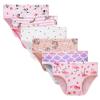 Barara King Girls' Undies 100% Cotton Panties Baby Toddler Soft Underwear Flamingo unicorn Briefs (Pack of 6) Size 18-24Months view 1