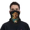 LIFANGMI Coat of arms of Mexico Neck Gaiter Balaclava Face Mask for Men Women Double-Sided Printing Sports Breathable Bandanas Scarf Face Cover White view 1
