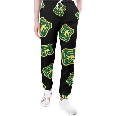 US Forest Service Bigfoot Dept Men's Sweatpants Lightweight Drawstring Joggers Athletic Pants with Pocket for Gym Running 2XL