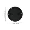 BESPORTBLE Yacht Inspection Hatch Cover Non- Kayak Deck Cover for Boats and Rvs Material Versatile Use Design Easy Installation view 2
