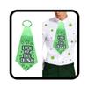 Eyret St. Patricks Day Necktie for Men Green Neckties Adjustable Novelty Neck Ties Party Festival Costume Rave Outfit view 1