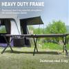 EVER ADVANCED Extra Wide Camping Cot for Adults Oversized XXL Sleeping Cots Folding Cot Bed with Carry Bag, 84.3" L x 41.9" W, Support to 550 lbs view 4