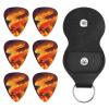 Fire Phoenix Guitar Picks Personalized Triangle Plectrums Guitar Accessories with Storage Bag for Men Women 0.96mm view 1