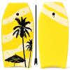 IRONMAX Body Board, 33''/37''/41'' Lightweight Surfing Board w/ Wrist Leash, EPS Core, XPE Deck & HDPE Slick Bottom for Beach, Pool & Water Park, Bodyboard for Kids Adults Teens