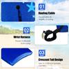 IRONMAX Body Board, 33''/37''/41'' Lightweight Surfing Board w/ Wrist Leash, EPS Core, XPE Deck & HDPE Slick Bottom for Beach, Pool & Water Park, Bodyboard for Kids Adults Teens view 3