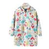 Toddler Girl Boy Spring Fall Clothing Cartoon Lightweight Zip Jacket Windbreaker Outerwear Rain Coat (White, 6-7 Years) view 1