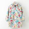 Toddler Girl Boy Spring Fall Clothing Cartoon Lightweight Zip Jacket Windbreaker Outerwear Rain Coat (White, 6-7 Years) view 3