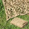 Camo Netting,Sunscreen Camouflage Netting 23m 24m 28m 33m 36m 46m 55m 68m Shade Net,for Camping Hunting Decoration,Military Reinforced Camouflage Net,Car Cover,Yellow-2x4m(6.6*13.1ft) view 1