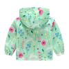 Toddler Baby Boys Girls Coat Long Sleeve Cartoon Zip Hooded Windproof Jacket Autumn Outwear 1-5 Years (Green, 3-4 Years) view 3