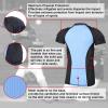 TIAXU TIAXU Youth Kids Padded Football Rib Protector, Boys Girls Rib Chest Guard Shirt for Rugby Baseball Soccer Basketball view 3