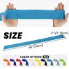 TopTie 50 PCS Custom Tie Back Headband, Tie Sweatband, Black Sports Headband, Design Your Own Headband with Logo view 3