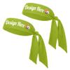 TopTie 50 PCS Custom Tie Back Headband, Tie Sweatband, Light Green Sports Headband, Design Your Own Headband with Logo view 1
