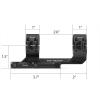 Arken Optics Rigid Precision Scope Mount 30mm 20 MOA Cantilever Riflescope Mounts for Precision Shooting view 4