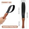 Catcan Riding Crop for Horses, 19'' Equestrianism Crops Leather Horse Whip for Equestrian Sports Training Whip view 4